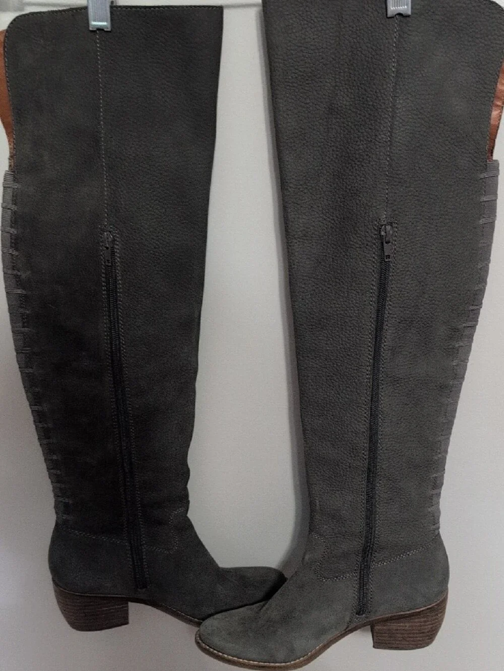 Lucky Brand Calypso over-the-knee boots Size 7.5 Gray